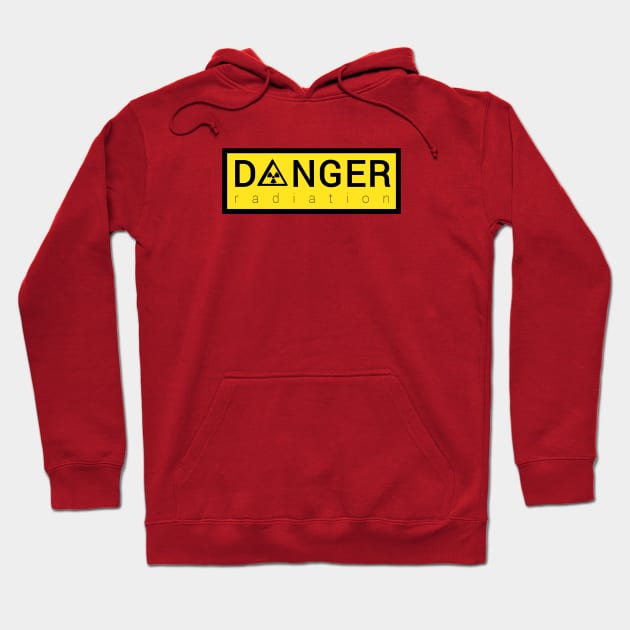 DANGER radiation Hoodie by Mr. Insect